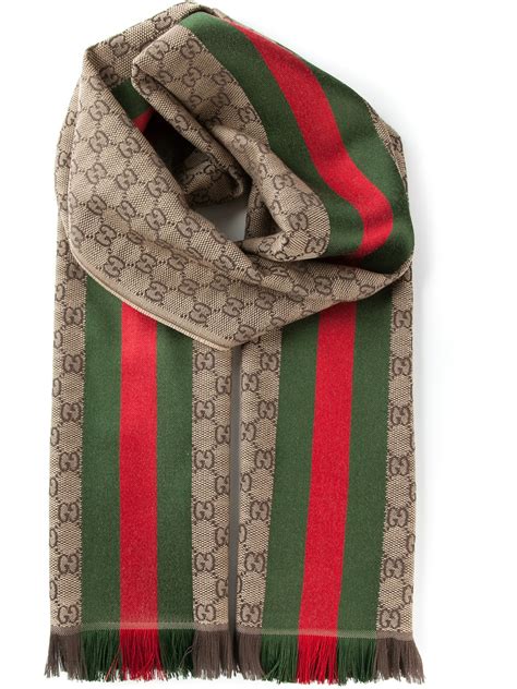 gucci monogram scarf